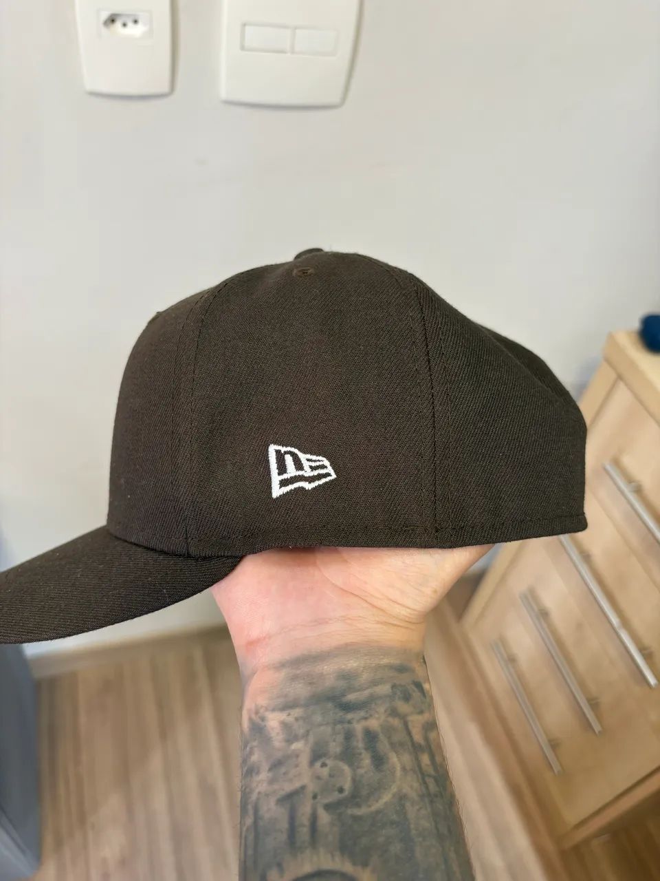 Boné New Era x Supreme Logo Devil original 7 1/2 - Acessórios