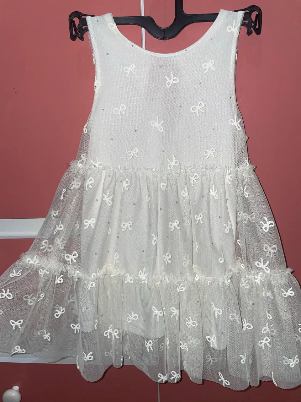 Vestido laço tule 