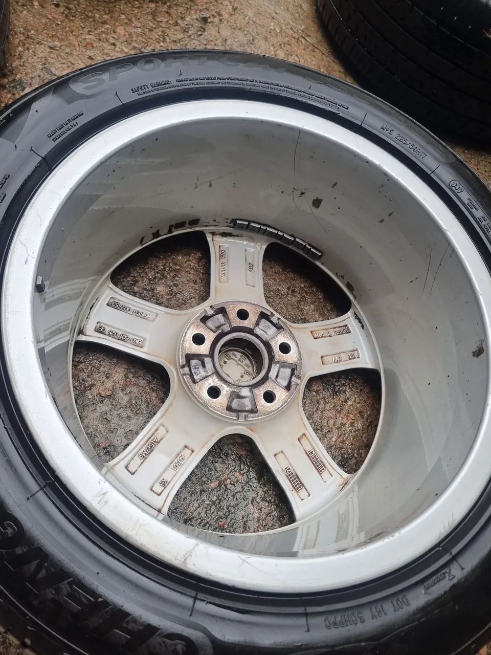 Roda audi 17 5x112 - Foto 4