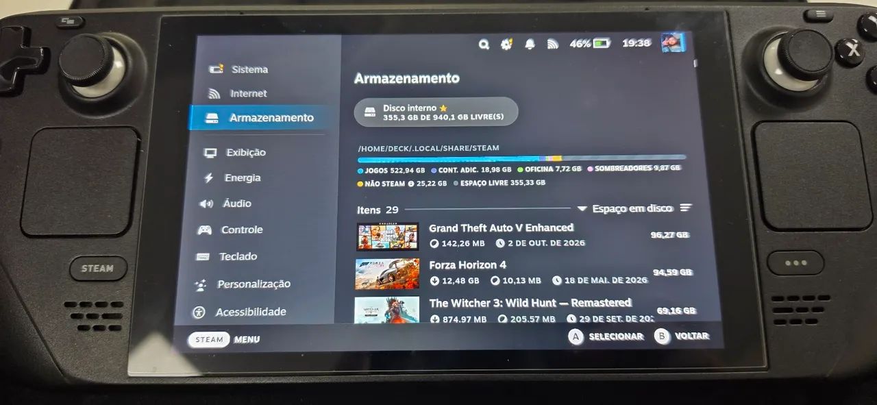 Steamdeck 1tb ou 64gb - Foto 3