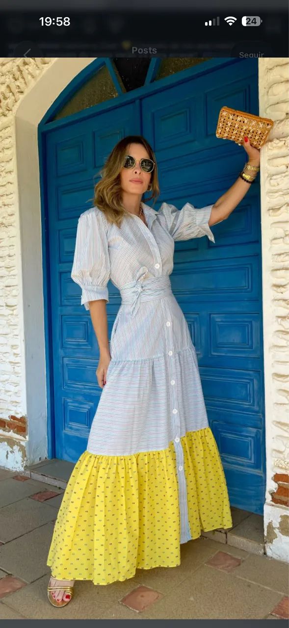 Vestido lindo da strass 