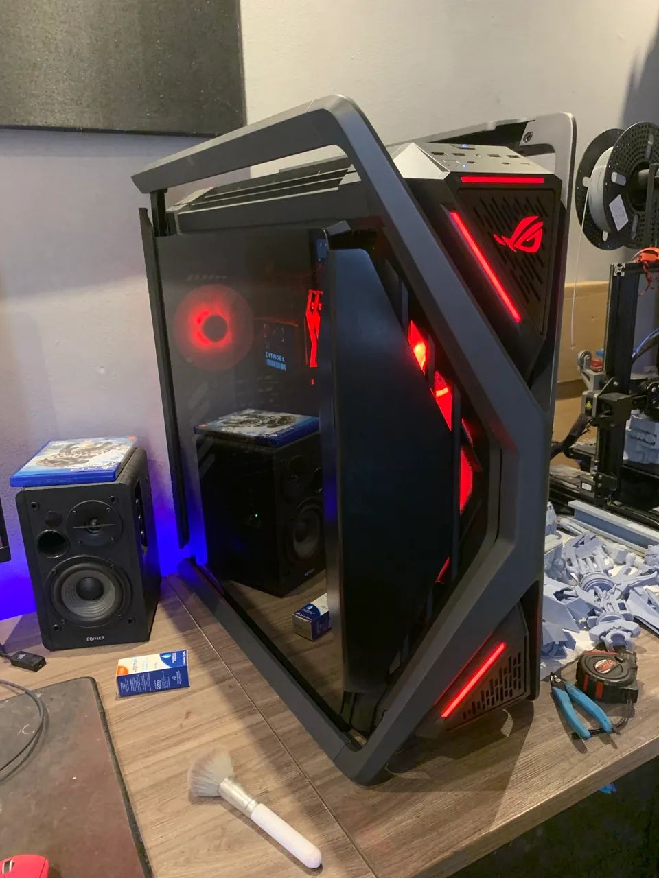 Gabinete gamer rog hyperion  - Foto 4