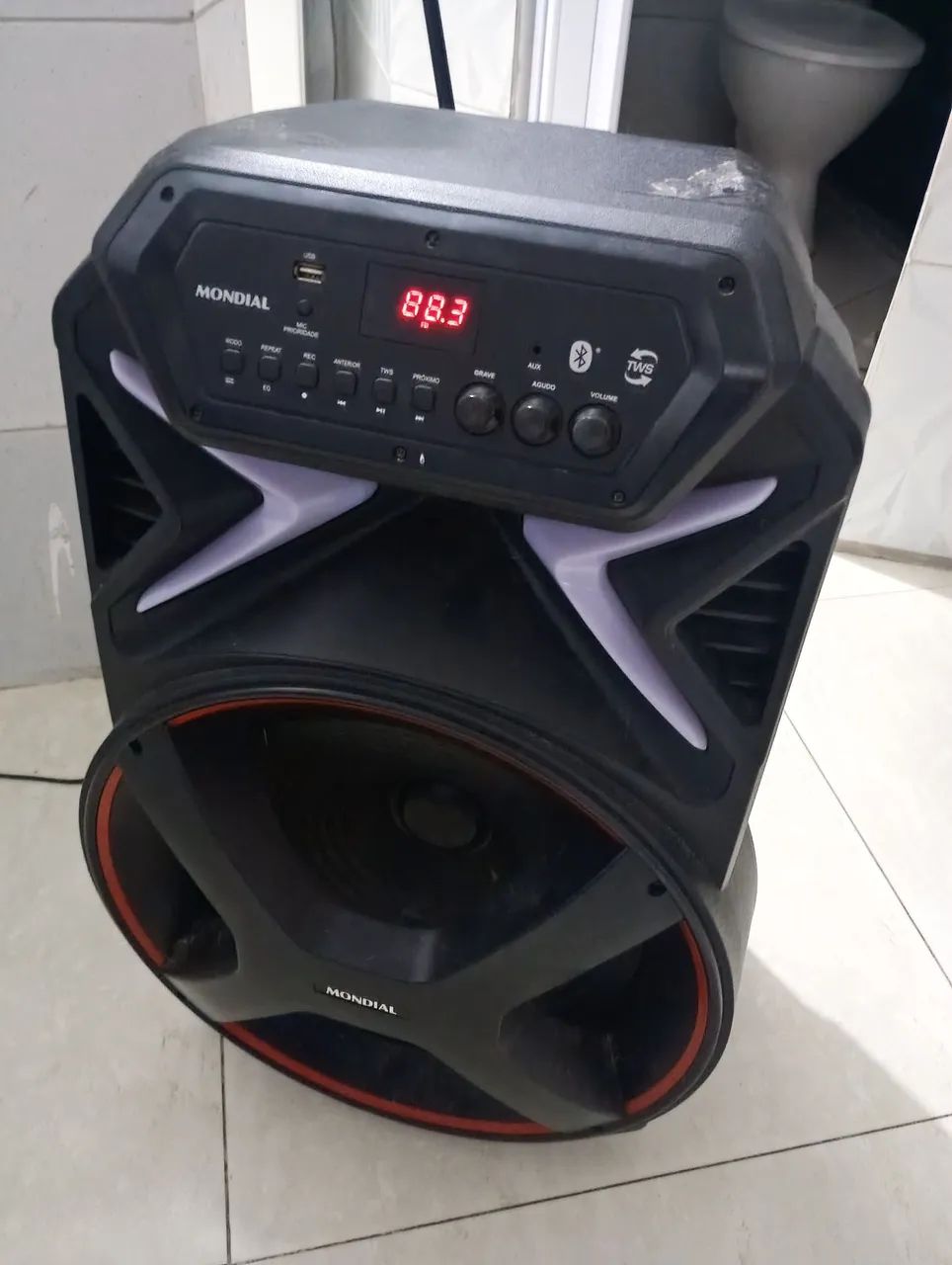 Caixa amplificada 