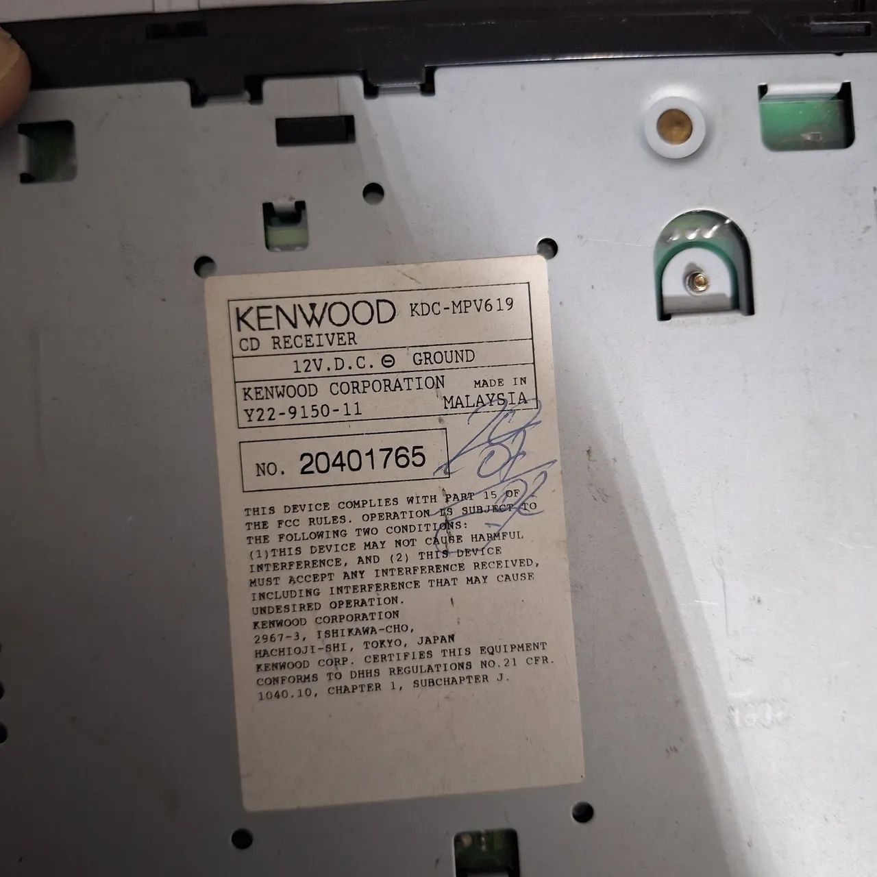 Toca CD mp3 kenwood  - Foto 2