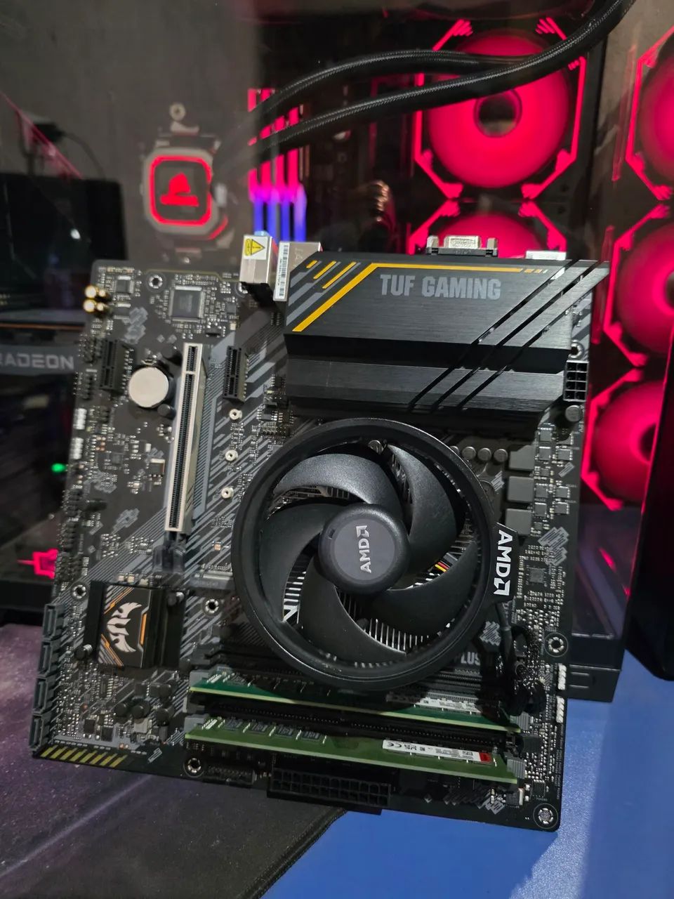 Kit am4 Ryzen 5500, 32gb Ram, A520 Tuf plus 2