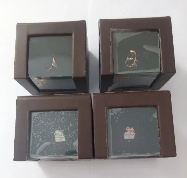 Rio 2016-2 Pares De Mini Pins 3D Na Caixa Original-Olimpíadas E Paralimpíadas - Foto 2