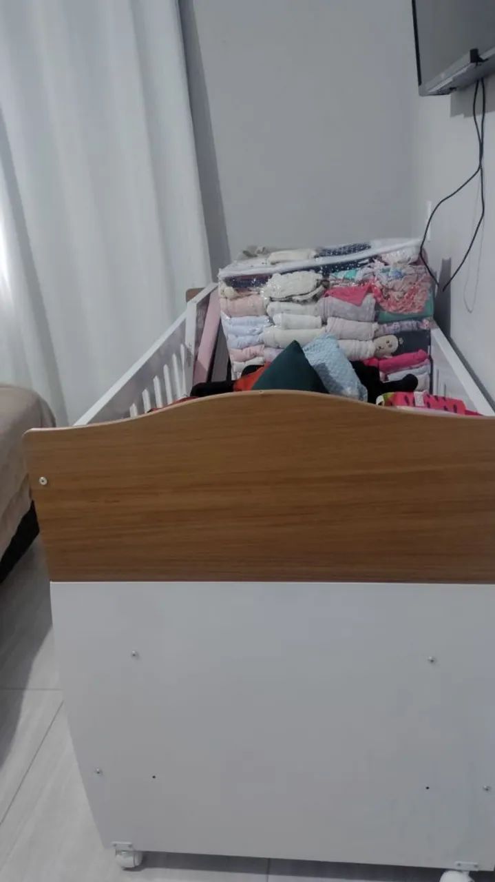 Berço que vira mini cama - Foto 3