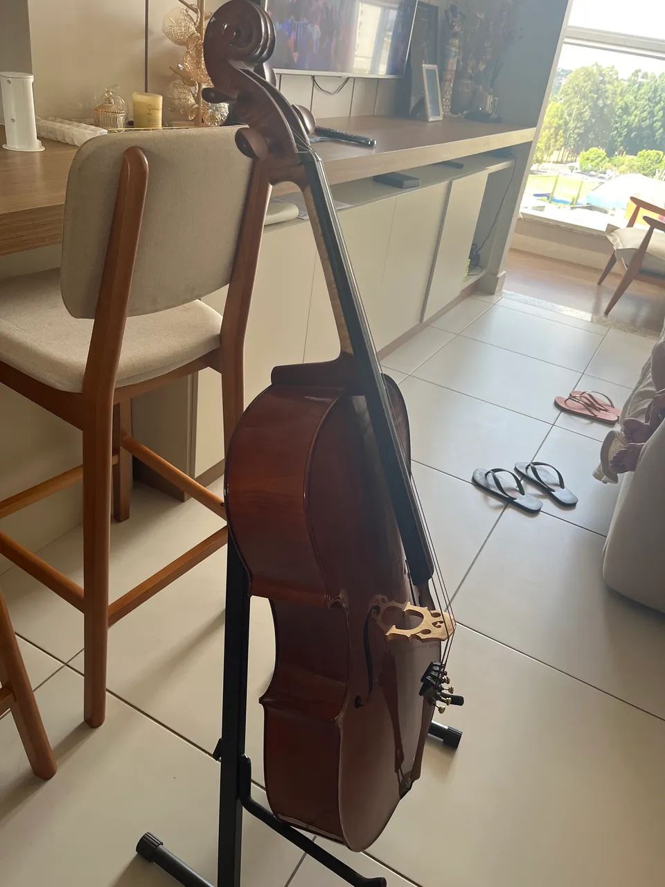 Violoncelo Eagle CE 300 - 3/4 - ótimo estado  - Foto 3