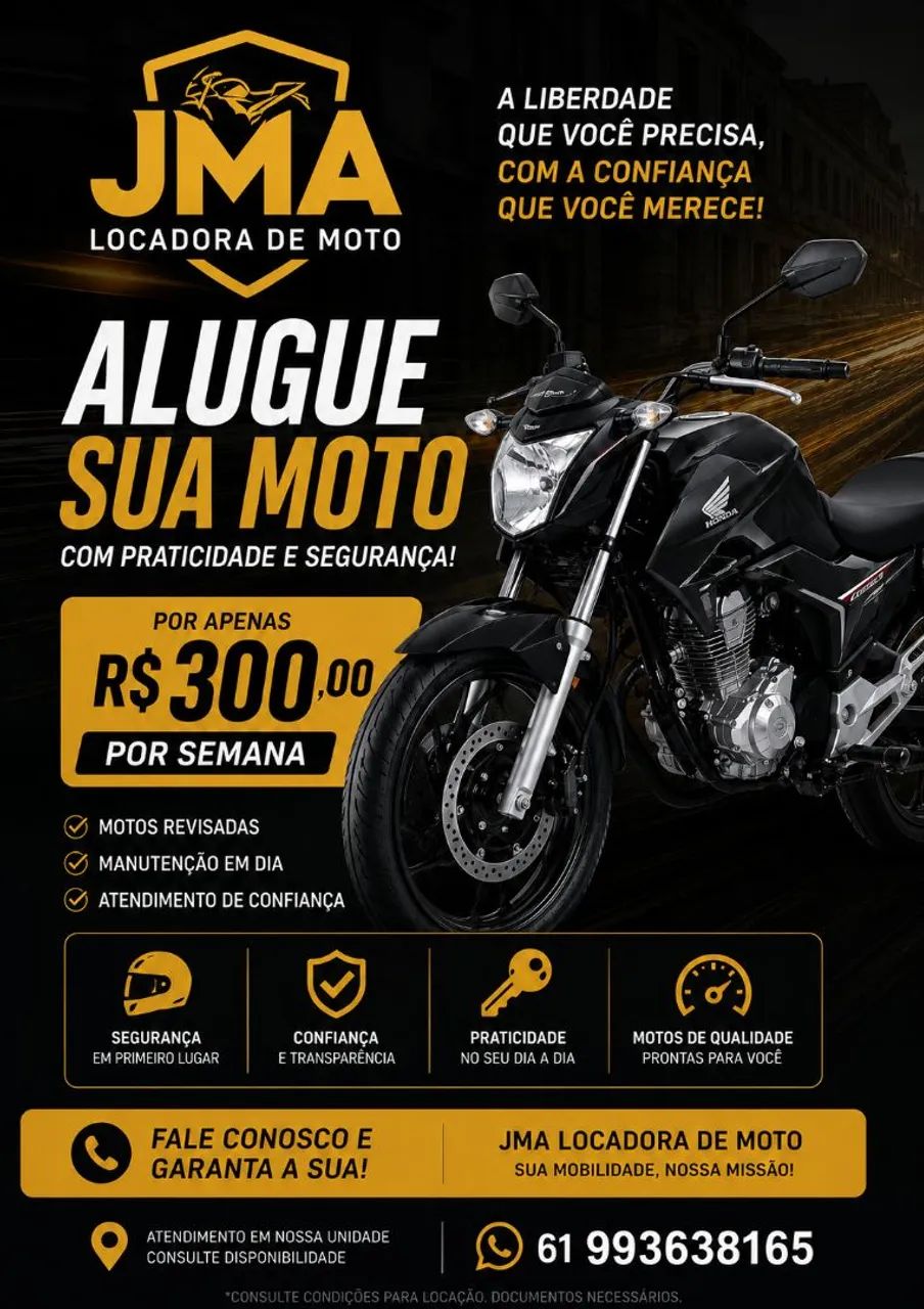 Aluguel de moto 