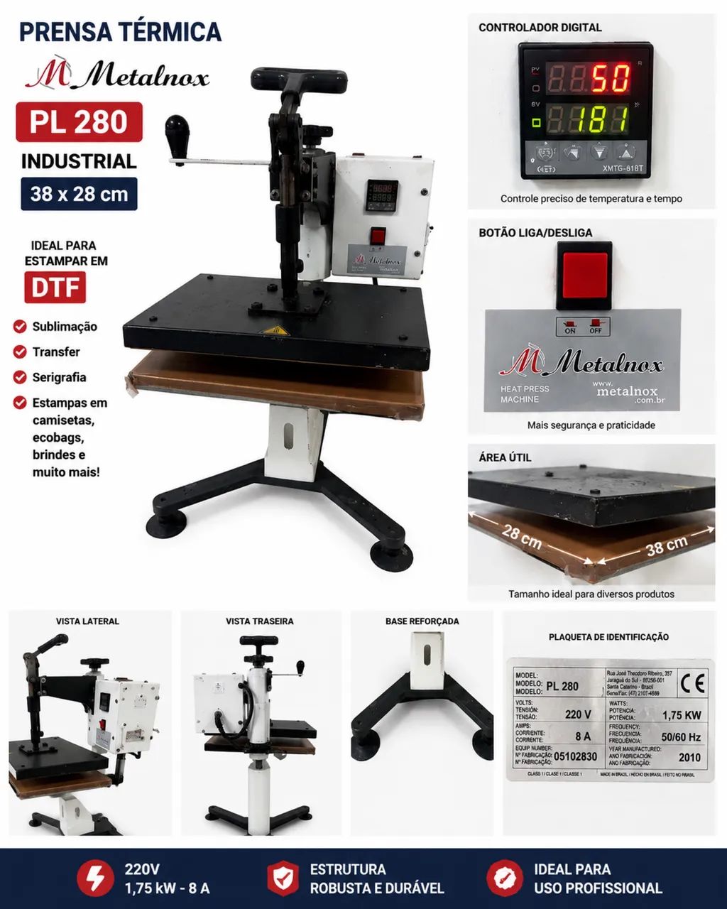 Prensa térmica 
