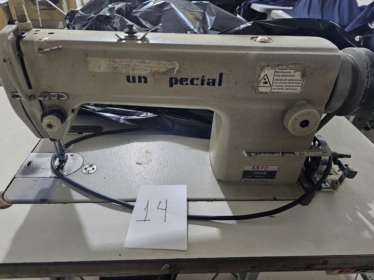 Maquina industrial reta sun special 