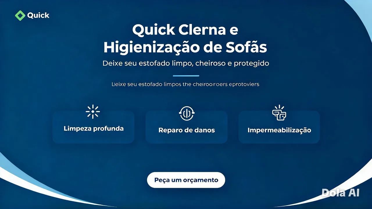 HIGIENIZAÇÃO E REFORMA DE SOFA