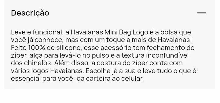Mini bag havaianas nova  - Foto 5