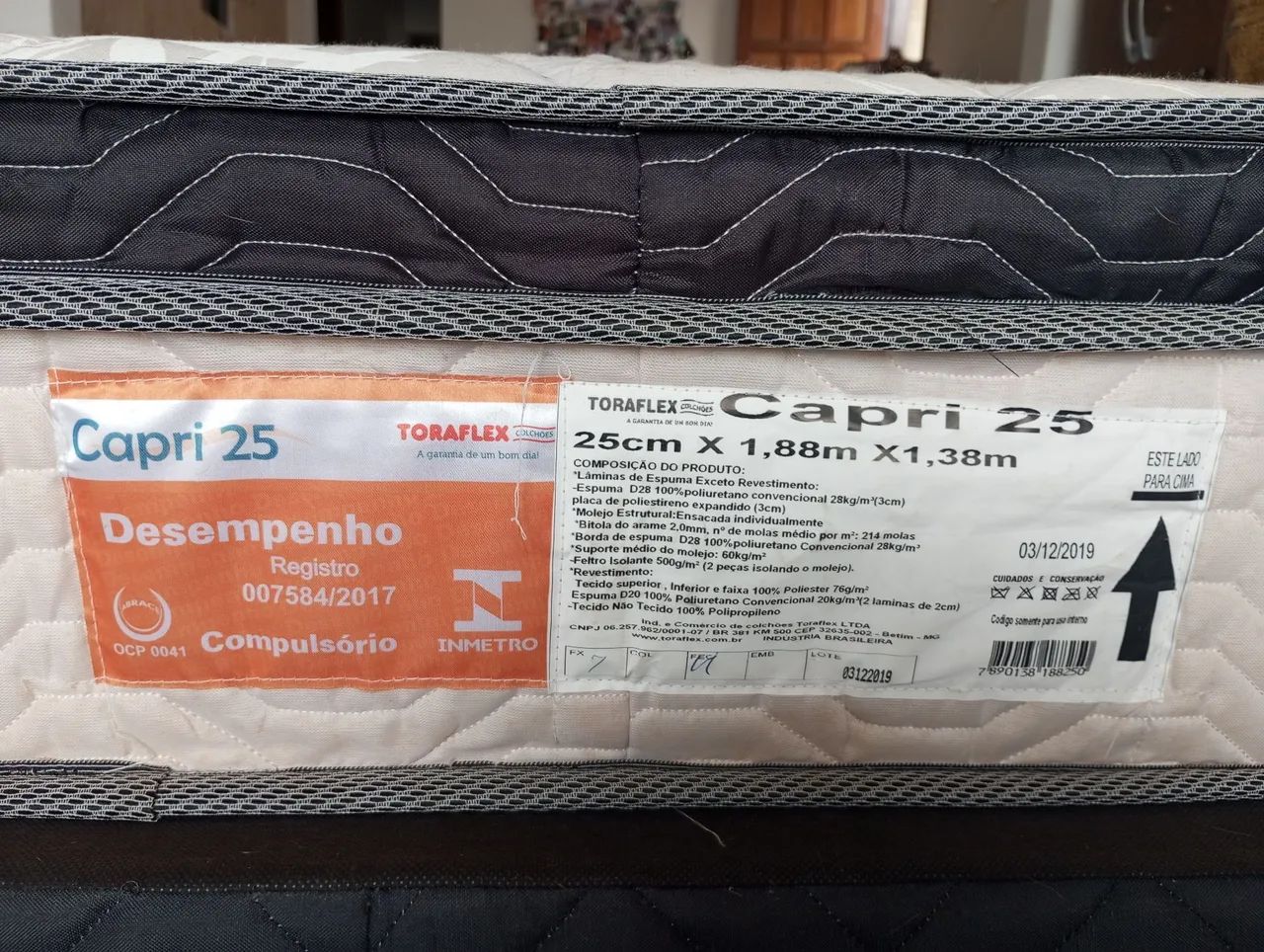 Colchão casal toraflex com base - Foto 3