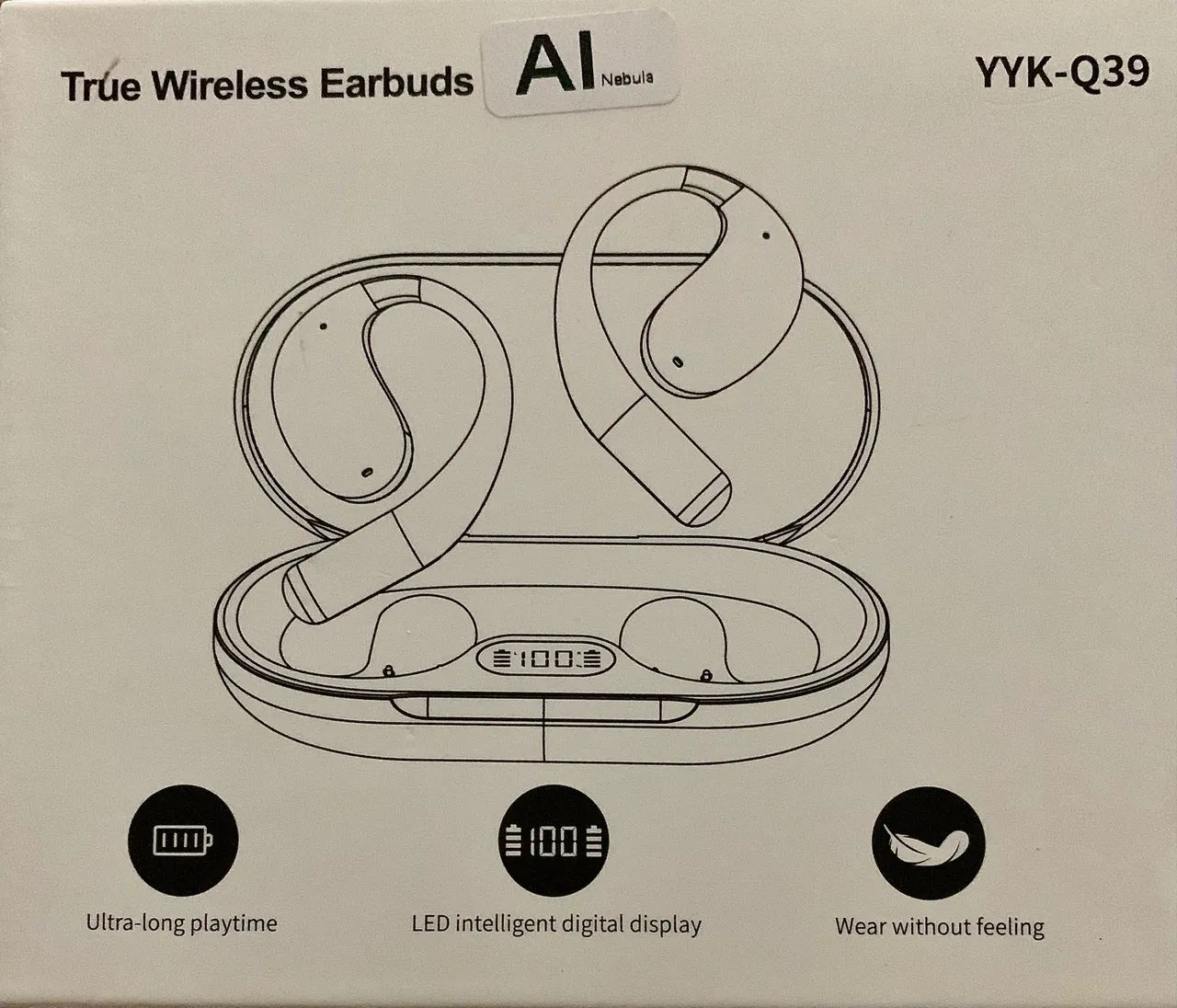 Fone de ouvido tradutor 144 idiomas topleo yyk-q39 sem fio - Foto 4