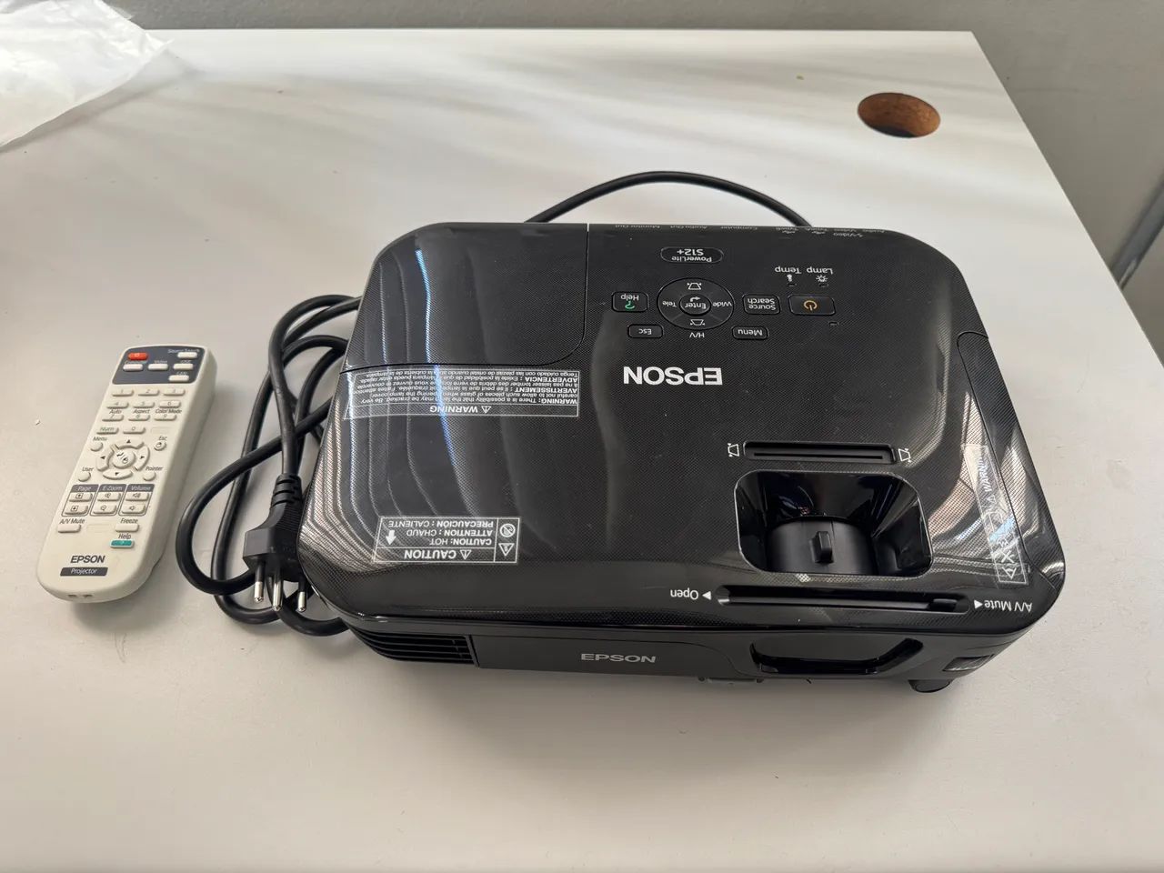 Projetor Epson PowerLite S12+ - Foto 4