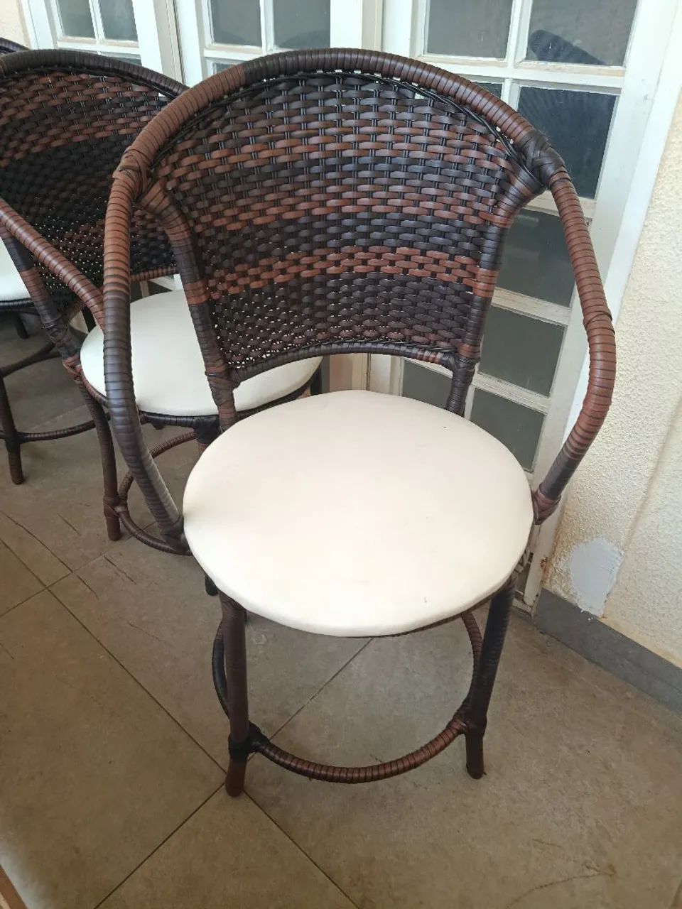 Cadeira em fibra  - Foto 5