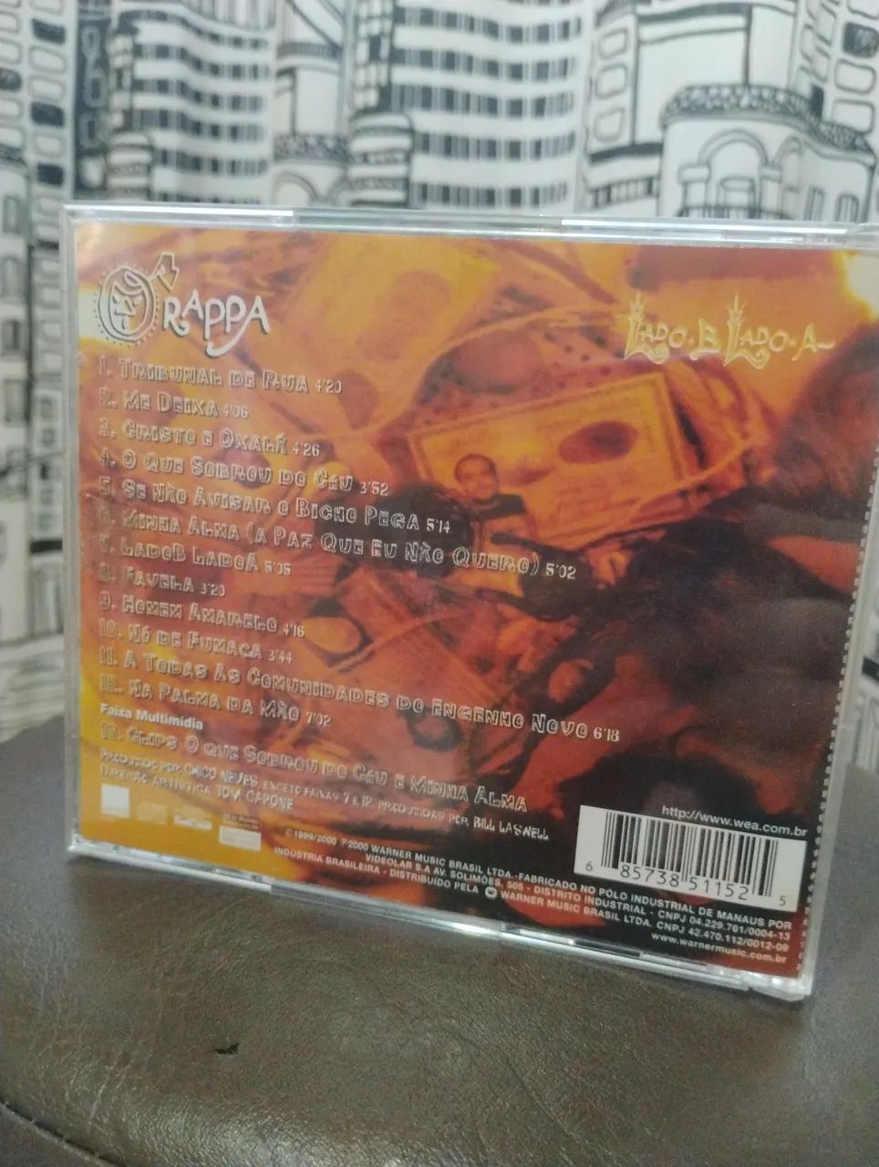 Cd O Rappa - Lado B Lado A - Foto 2