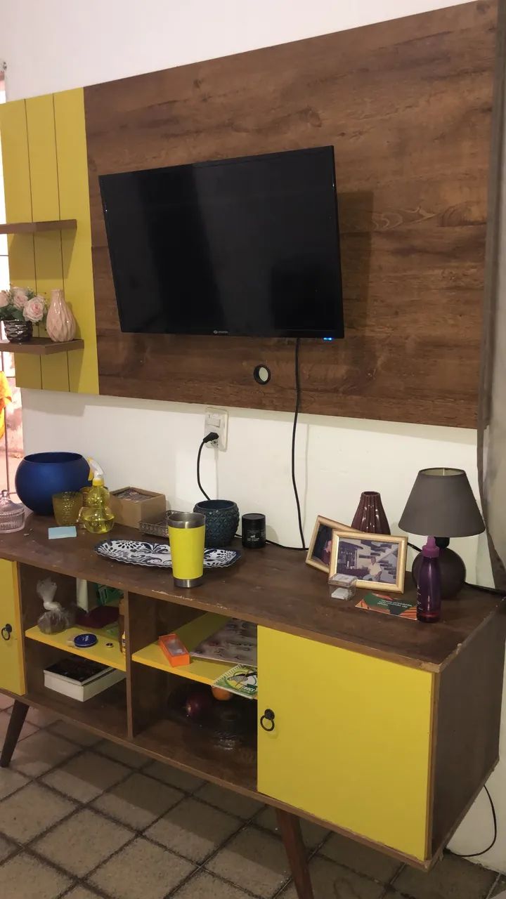 Tv 32 + rack com painel  - Foto 2