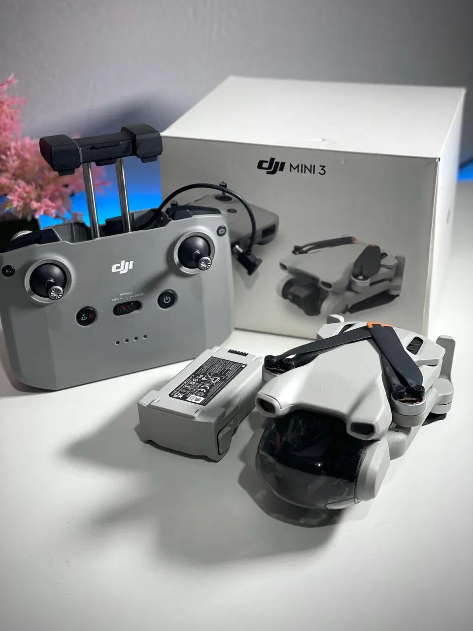 Drone DJI MINI 3 4K Profissional - Foto 3