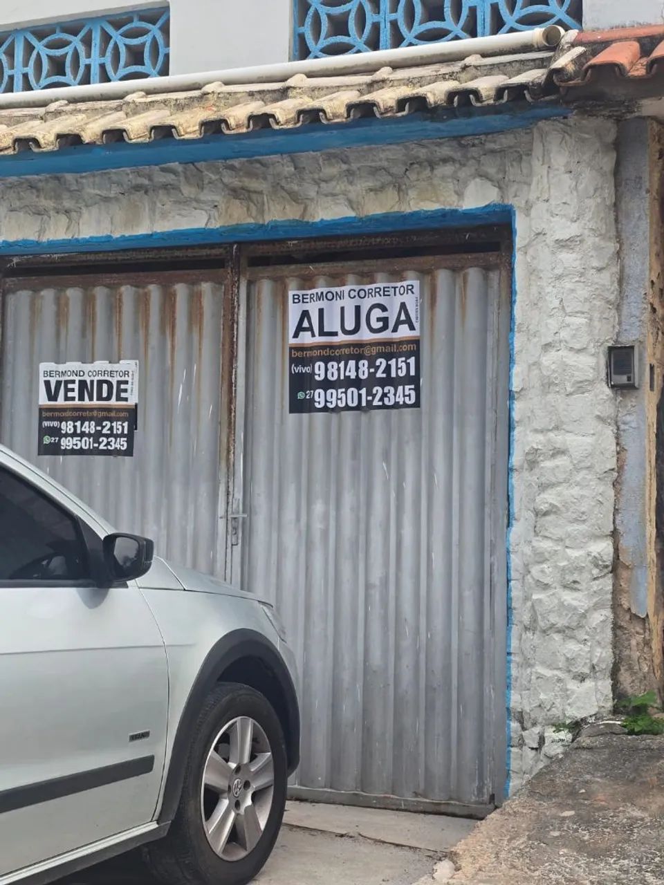 Vendo ou troco galpão murado 