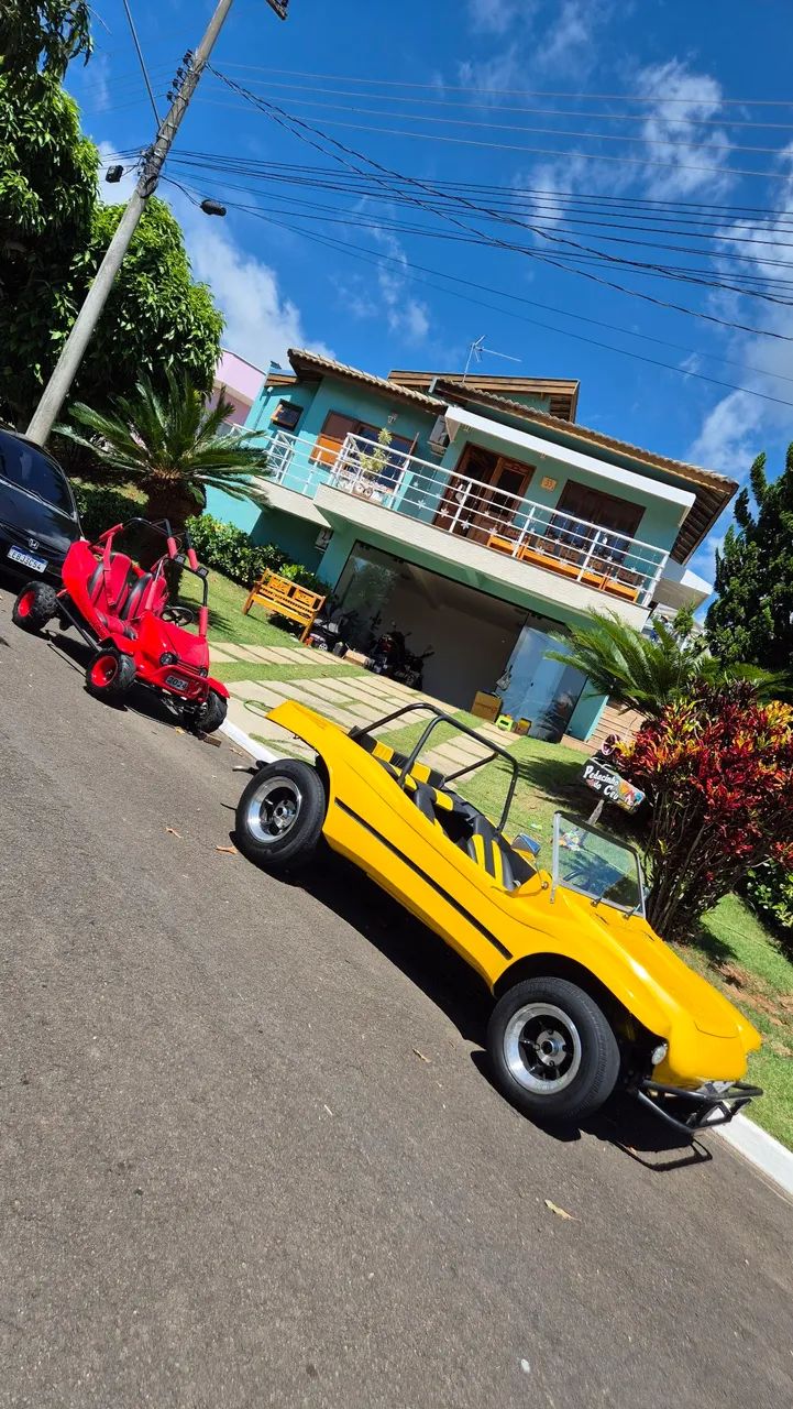Mini Buggy Desert com mecânica de Kart +13HP, bateria, partida elétrica, disco kart  - Foto 5