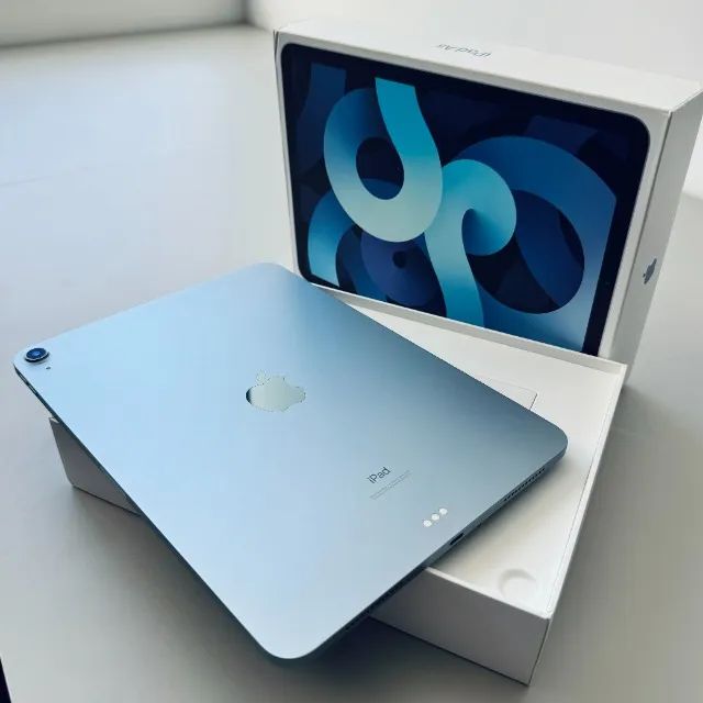 Apple iPad Air第４世代256GB sky blue Ipad Air 4 256gb Sky Blue Azul Apple Lançamento Envio Rápido