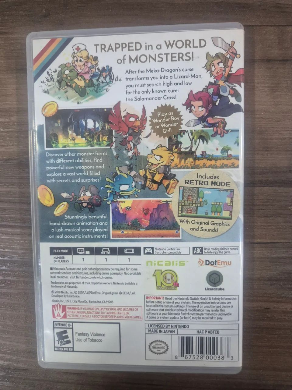 Wonder boy Switch - completo  - Foto 3