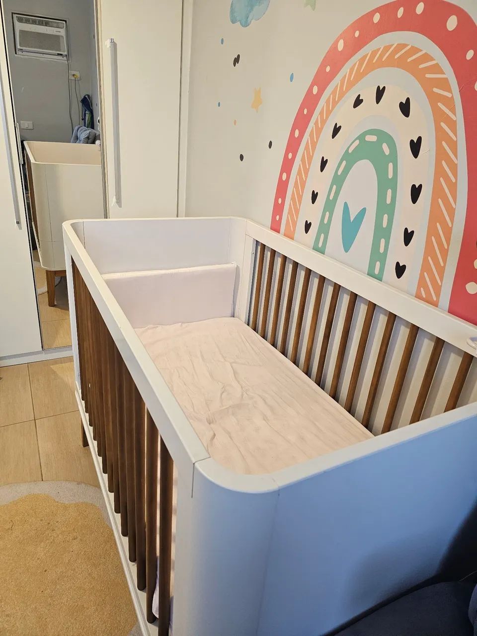 Berço/ Mini Cama Boom Plus Square Abra Cadabra | COM COLCHÃO E ACESSÓRIOS  - Foto 2