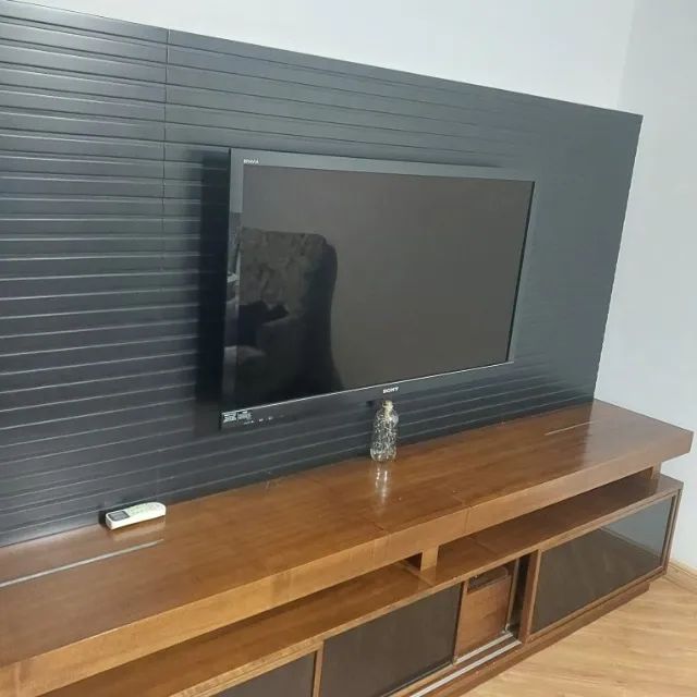 Rack com painel para TV - Moderno - Excelente Estado - Foto 2