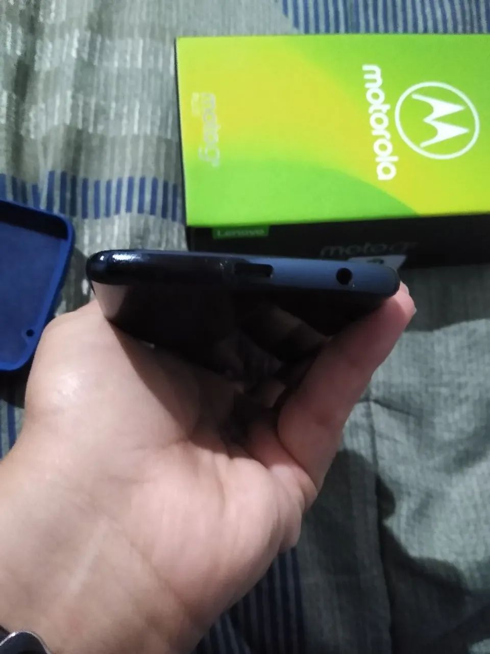 Moto g6 plus funcionando normalmente só celular e caixa - Foto 5