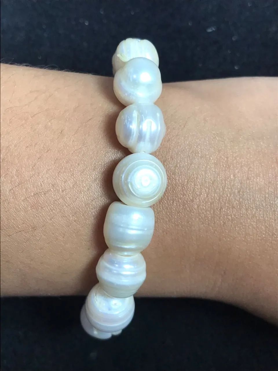 Pulseira de Pérolas com Elástico  - Foto 4