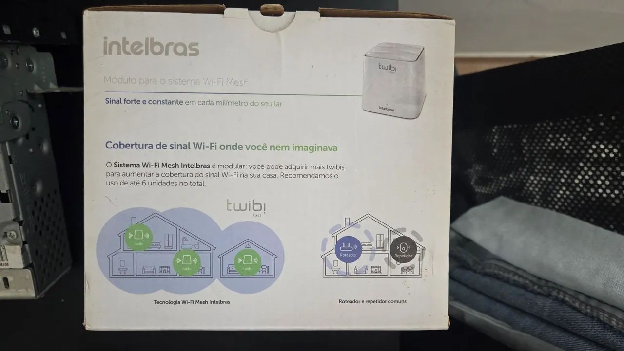 Intelbras Twibi Fast AC 1200 Wi-Fi Mesh - Original - Foto 4