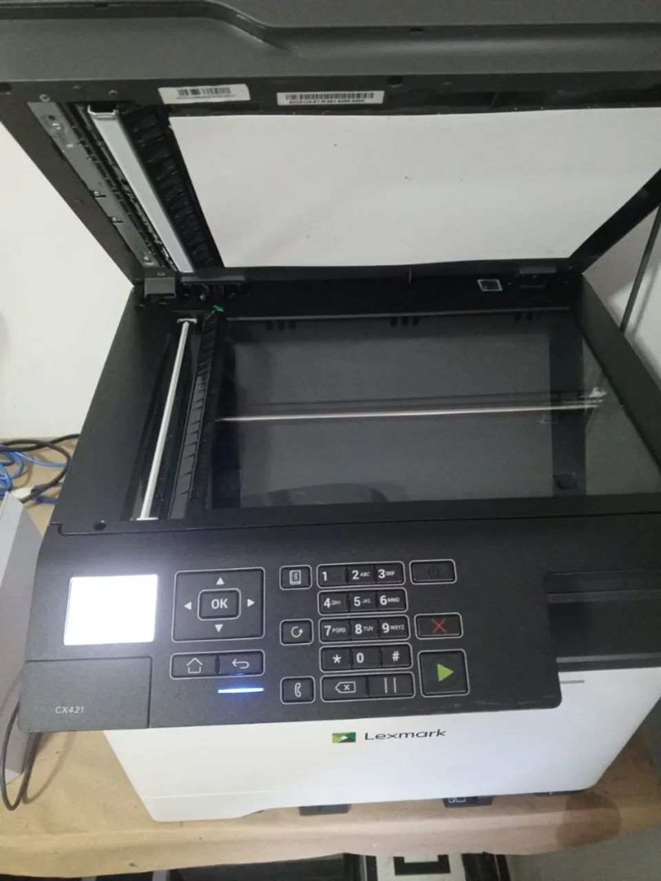 Impressora lazer color Lexmark modelo cx622