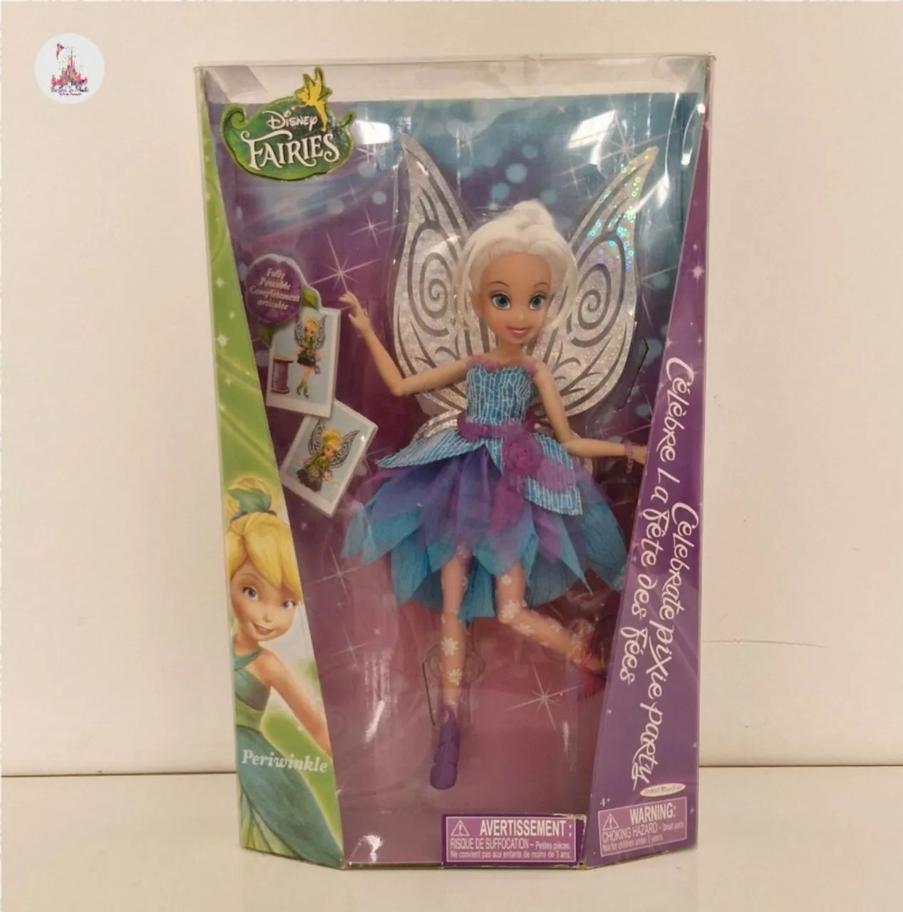 Boneca disney Fadas Periwinkle Super Rara  