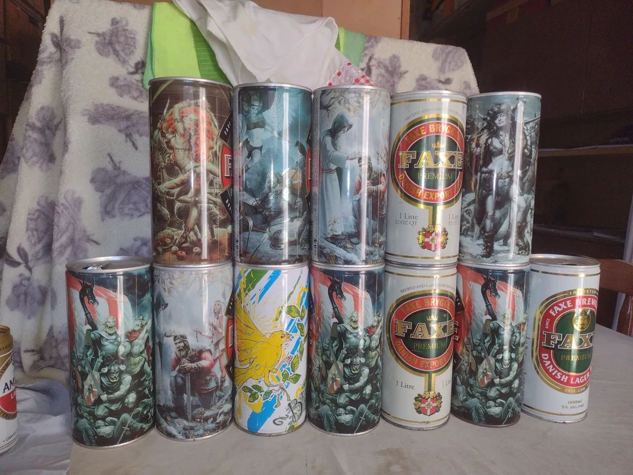 Latas de cervejas faxe preço a unidade - Foto 2
