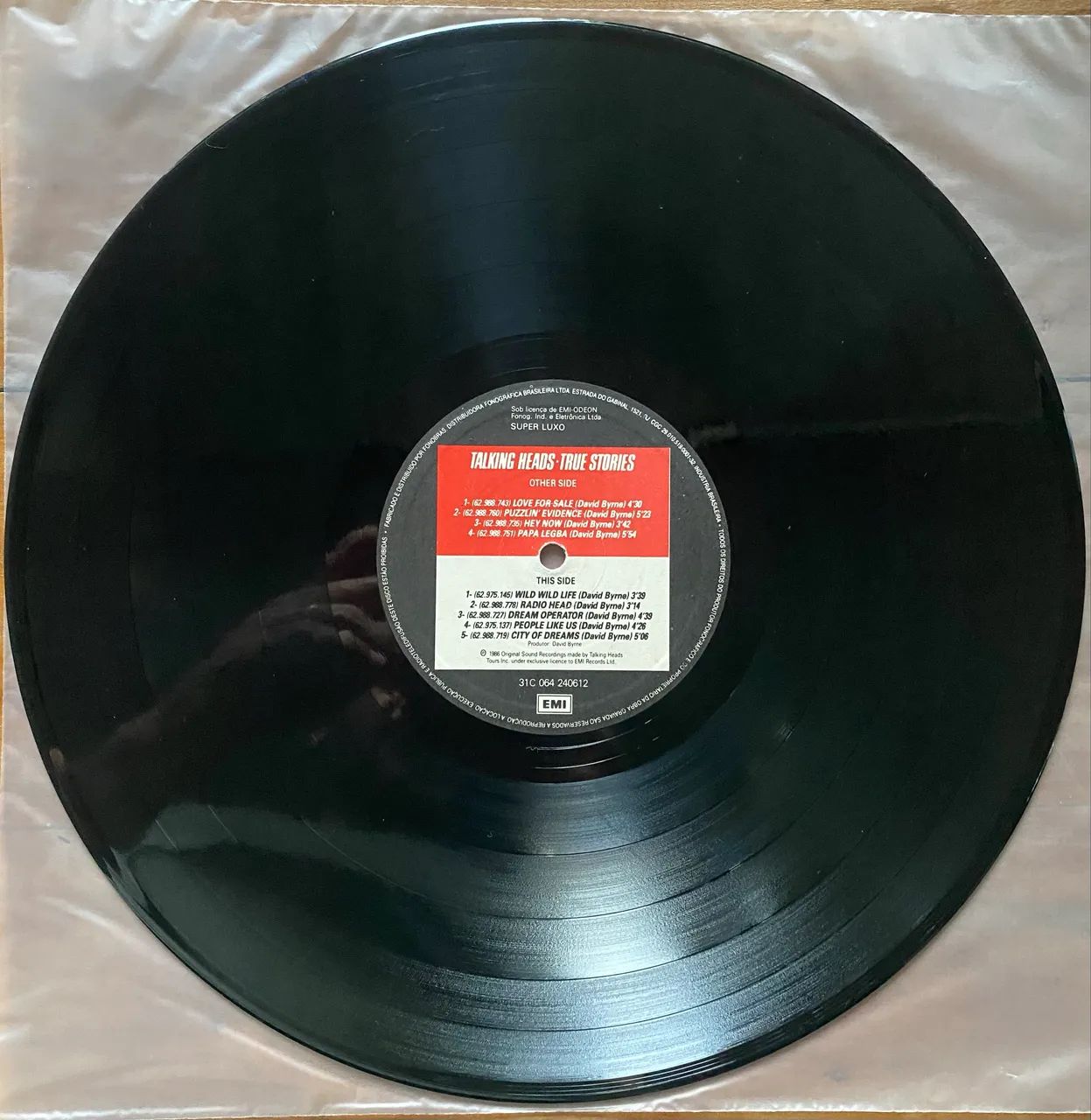 Disco de vinil (LP) Talking Heads - True Stories - Foto 5