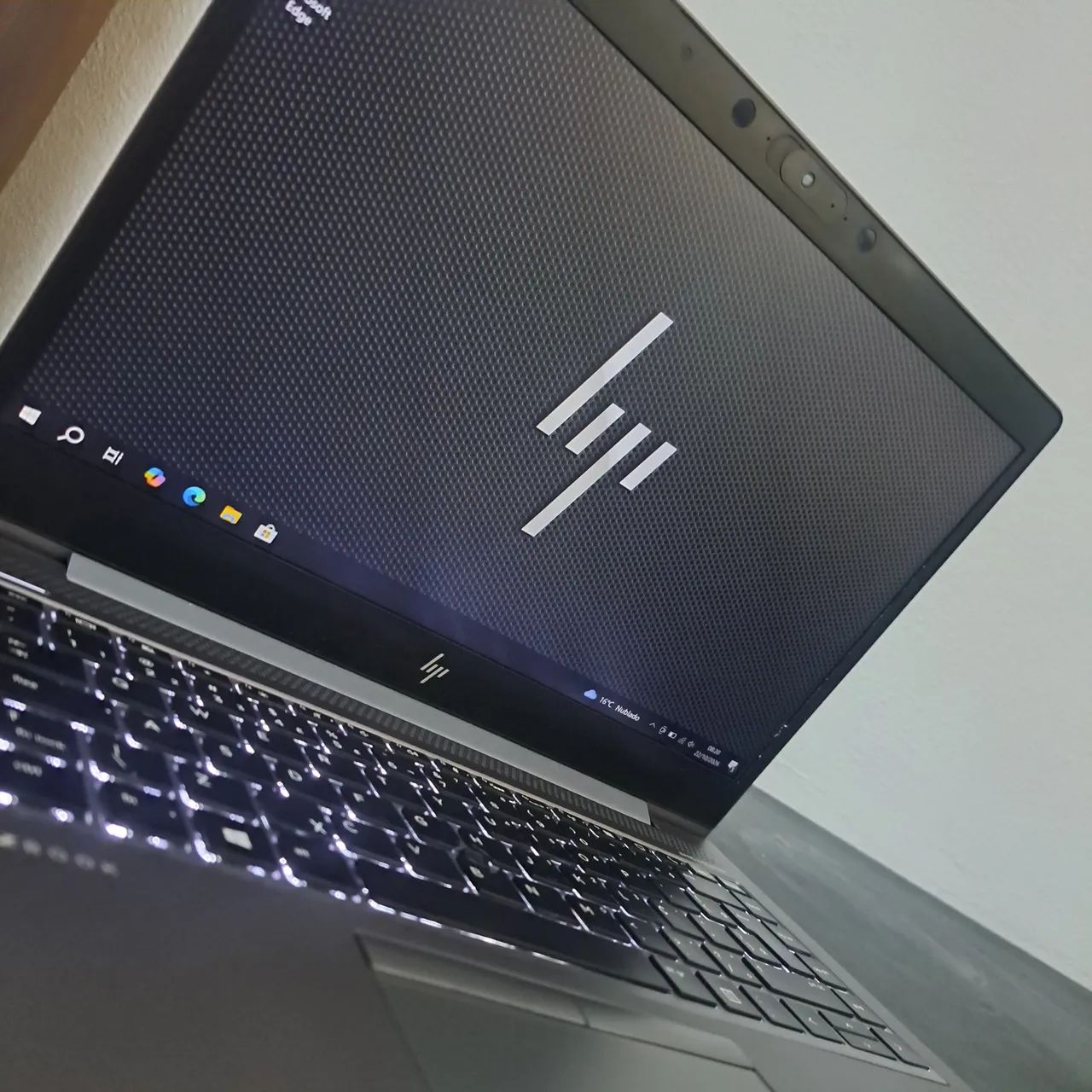 Notebook HP i5, 16 Ram, teclado com iluminação e biometria, parcelo 