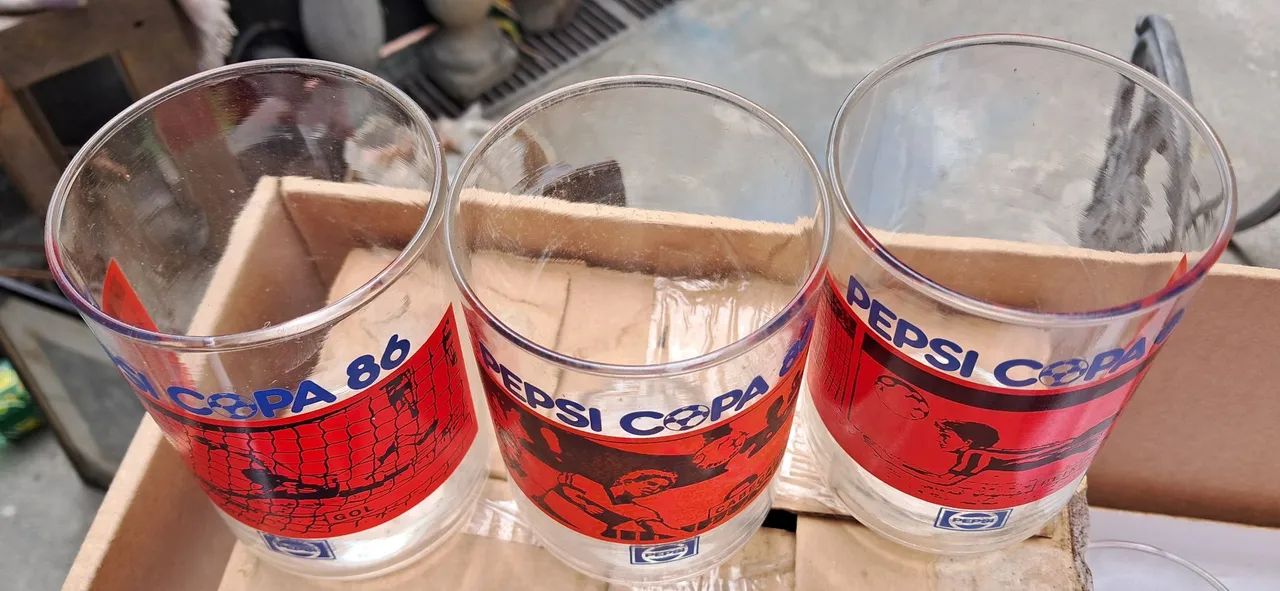 Copos coleção copa de 86 - Foto 2