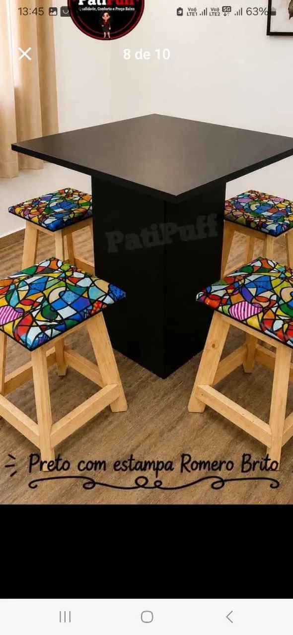 Lindas mesas com banquetas  - Foto 3