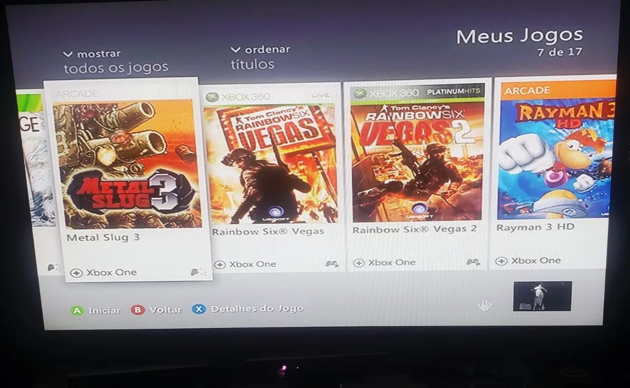 HD Xbox 360 500GB com 15 Jogos  - Foto 3
