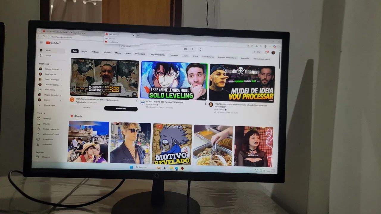 Monitor 24 polegadas, 60hz seminovo - Foto 3