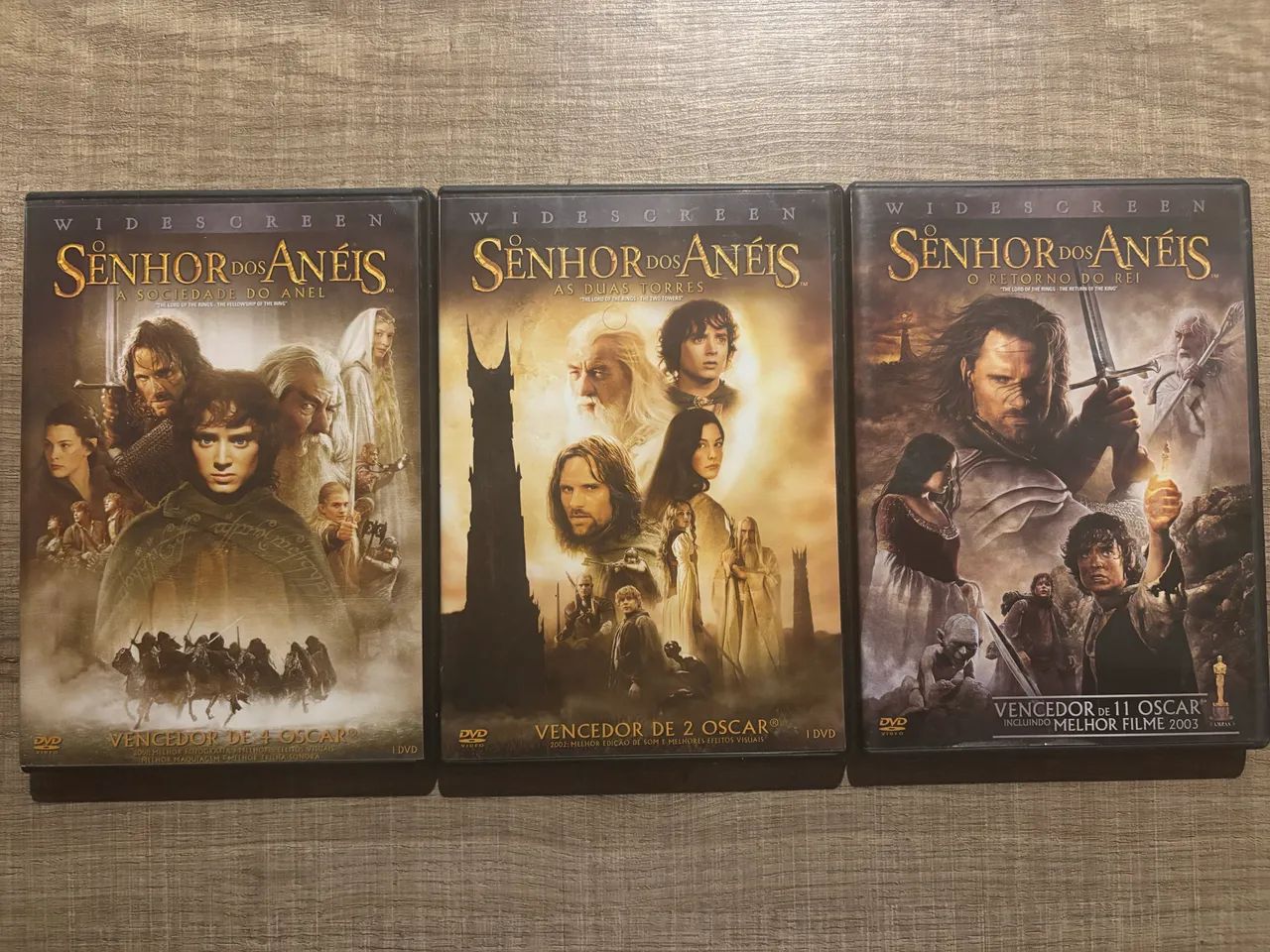 DVD Trilogia O Senhor dos Anéis 