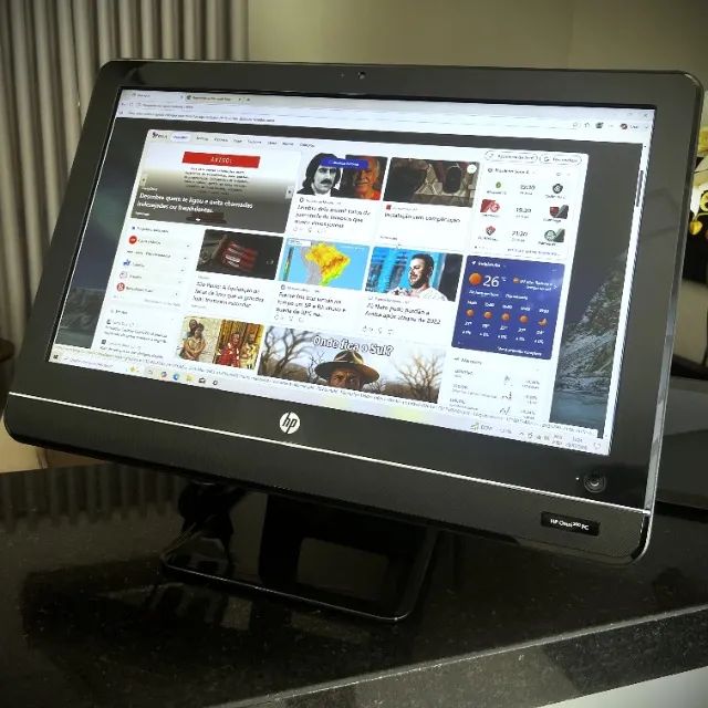 Computador All-in-One HP Omni 200 com Intel Core i3 e SSD 240GB
