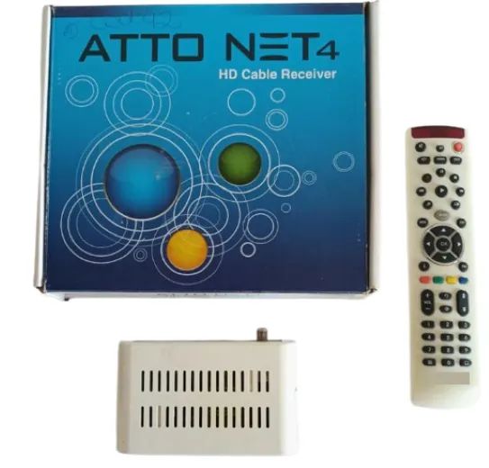 Receptor de TV Cabo  Atto Net 4 