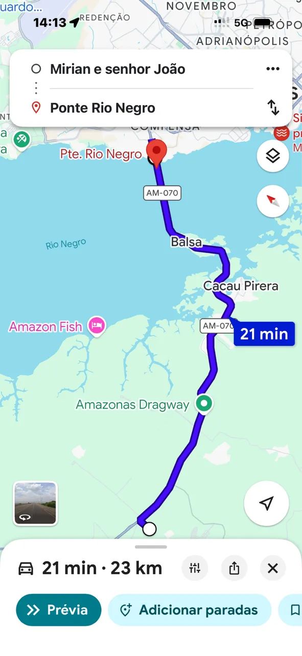 Lote no km 13 da AM 070