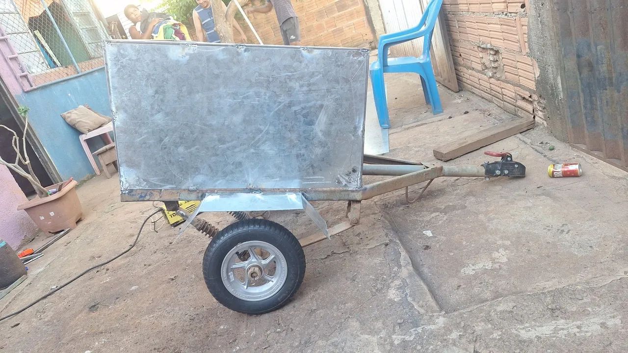 Carrocinha para moto  - Foto 2