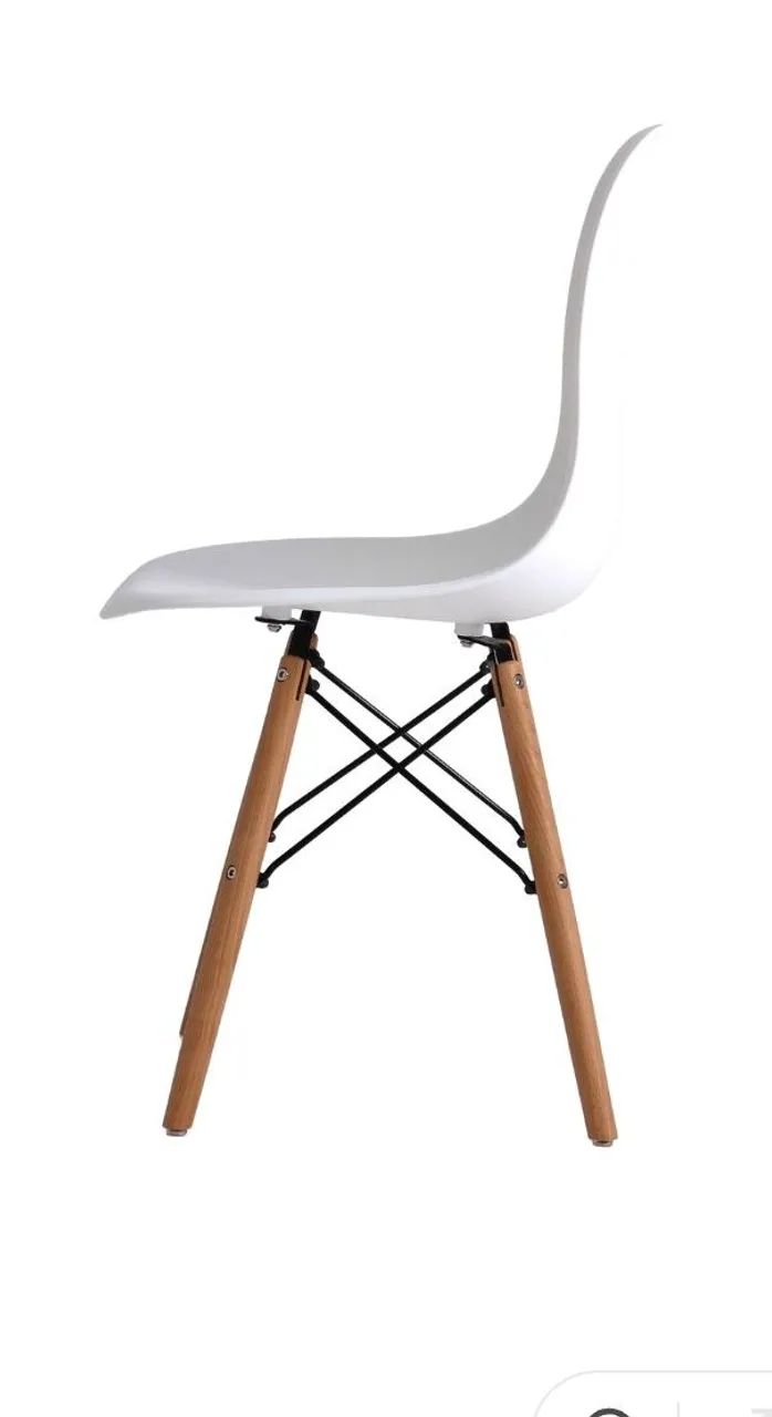 Cadeira EasyWood branca