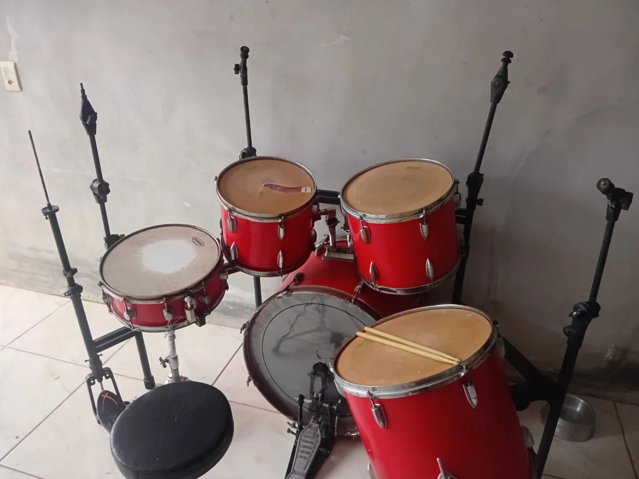 Bateria acústica - Foto 2
