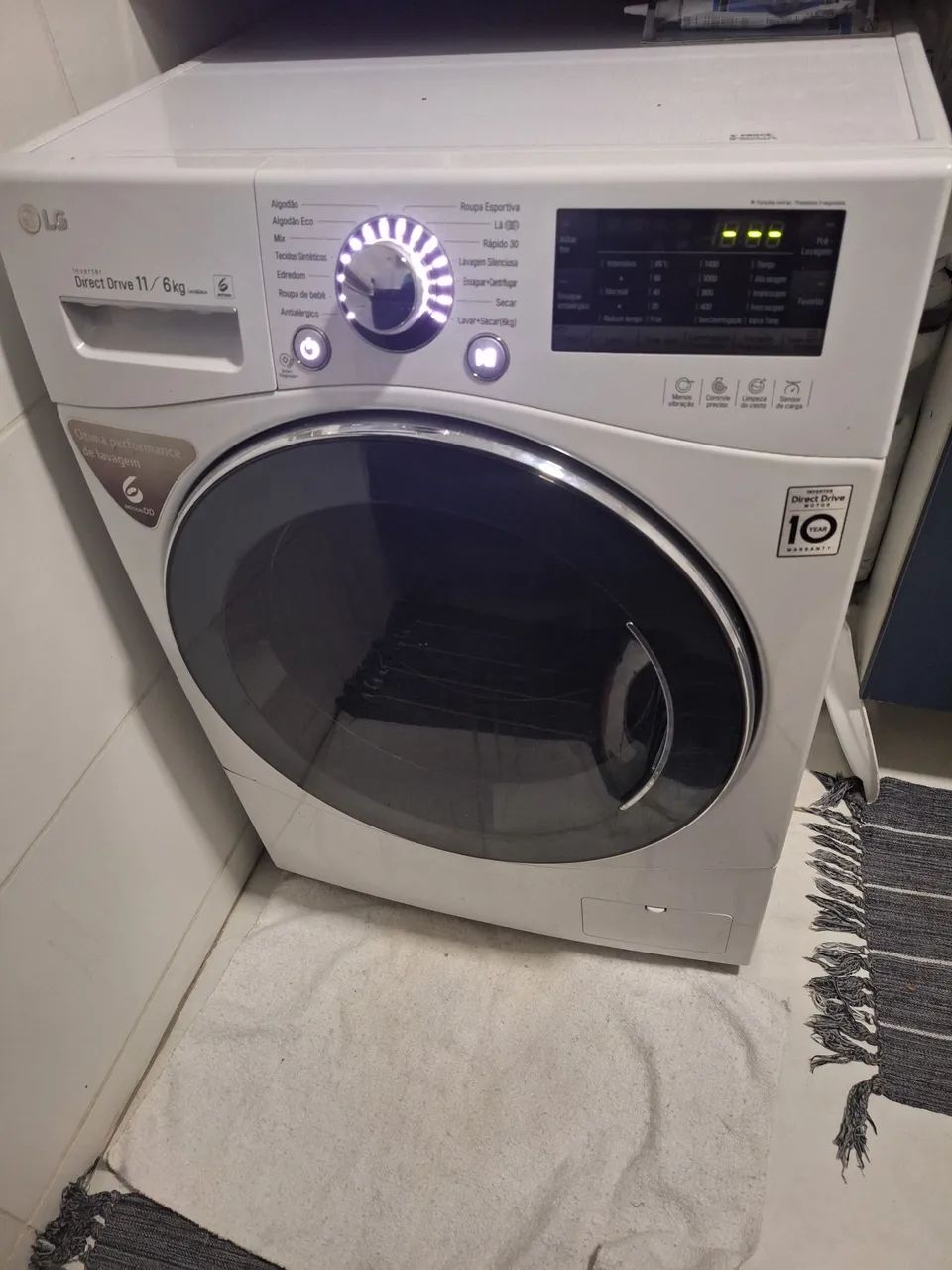 LAVA E SECA LG 11 KG ? INVERTER - Foto 4